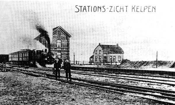 Het voormalige station van Kelpen.