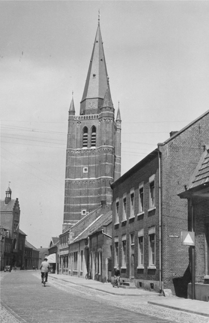 De Kerkstraat in 1950