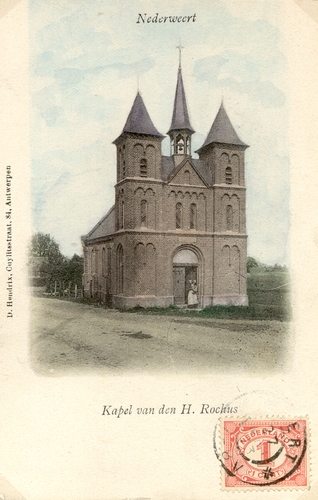 De St. Rochuskapel op Budschop in 1903